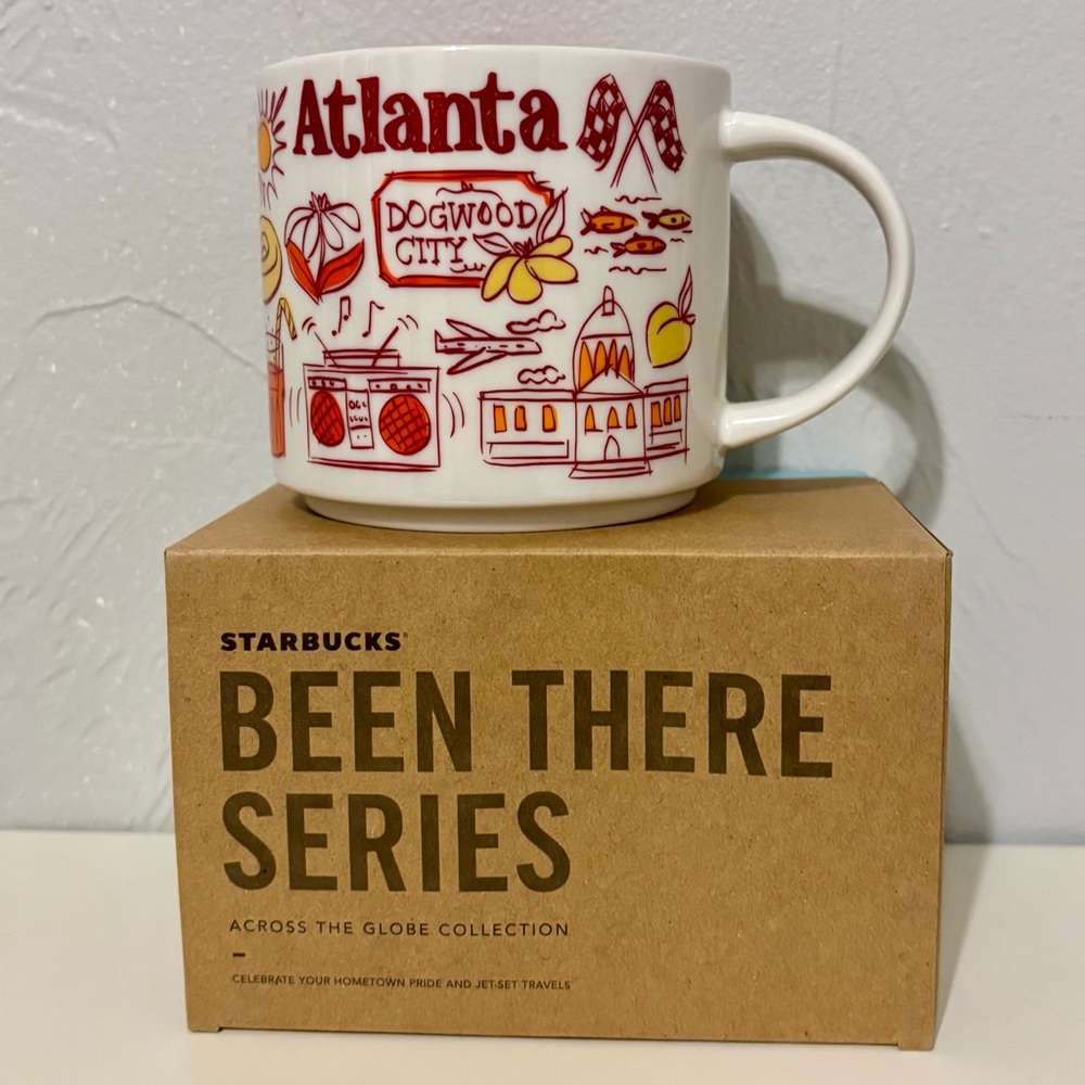 Starbucks Atlanta Georgia Been There Series BTS Ceramic 14oz Coffee Mug